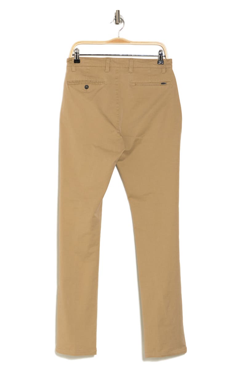 Vintage 1946 Flat Front Stretch Comfort Slim Leg Pants, Alternate, color, British Tan