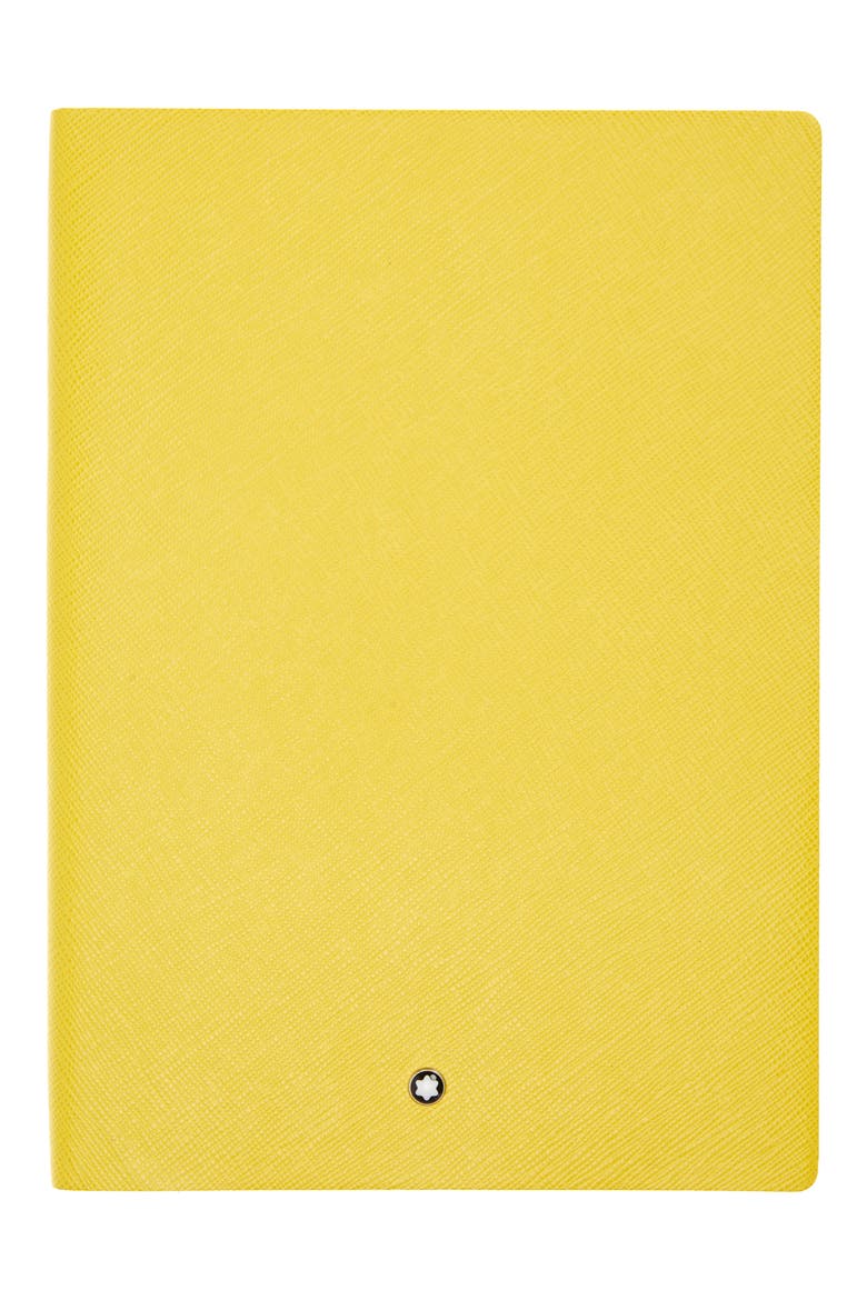 Lined Notebook, Main, color, YELLOW