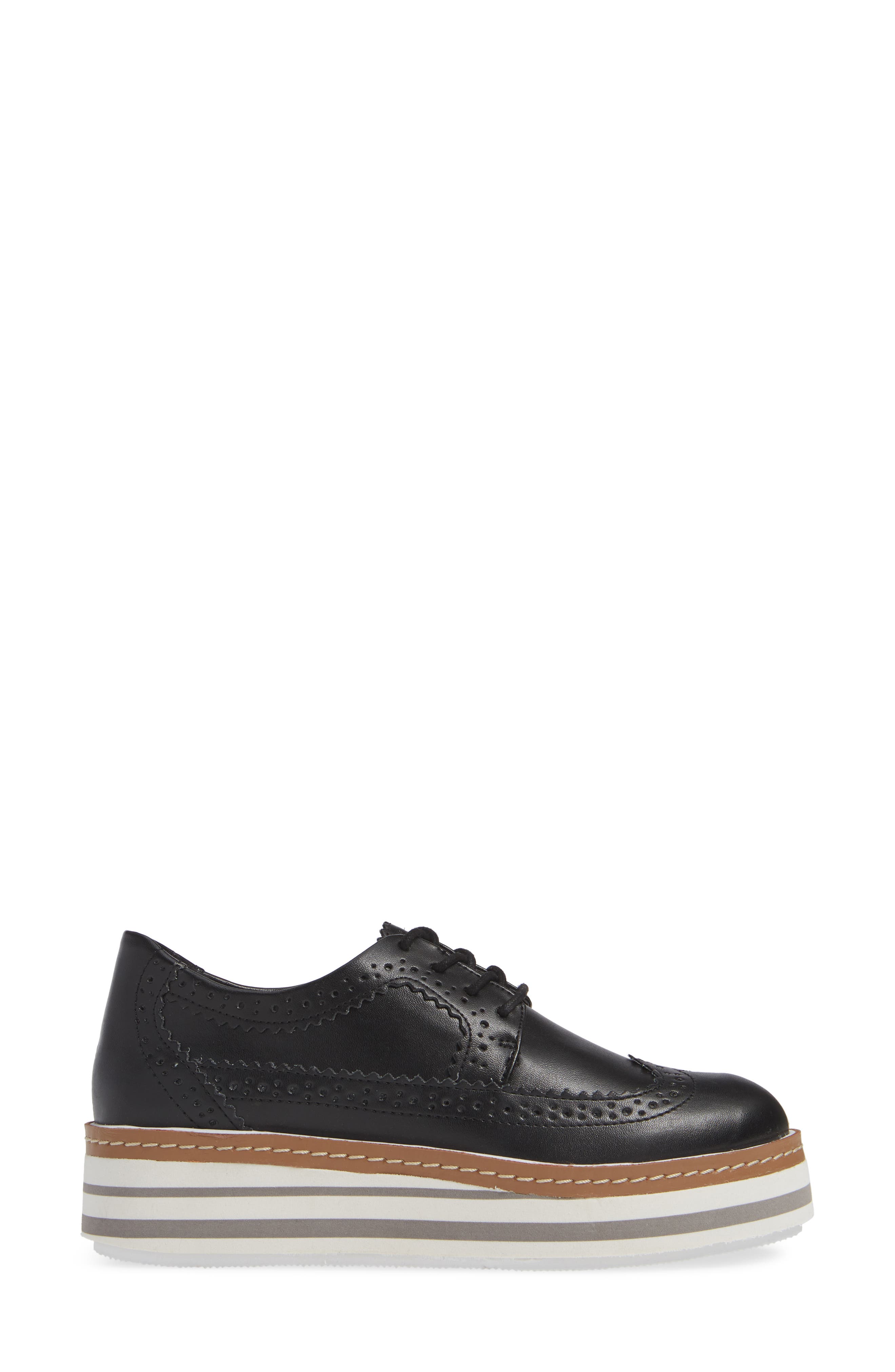 Mira Platform Derby, Alternate, color, BLACK