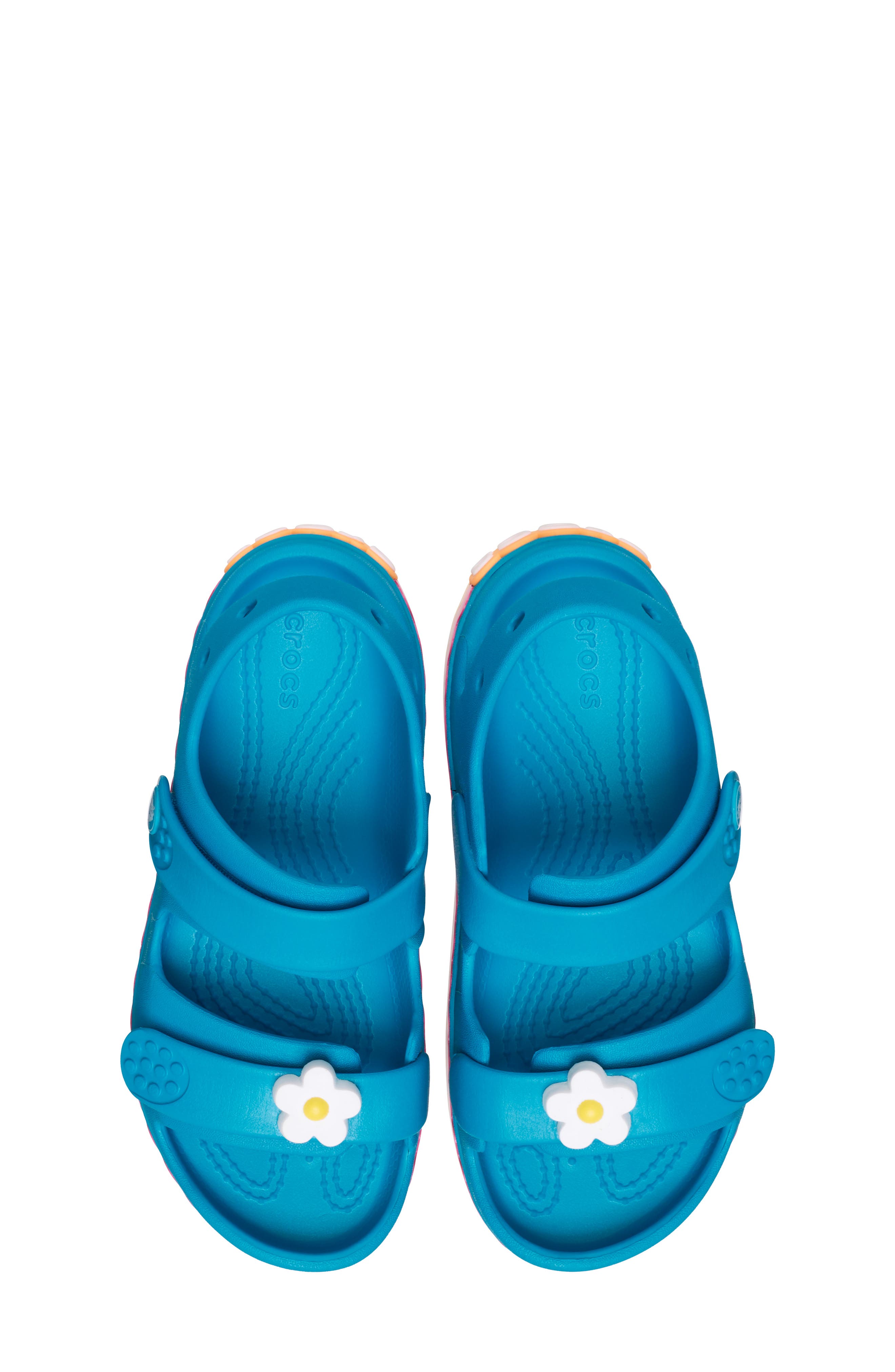 CROCS Kids' Crocband Cruiser Sandal, Alternate, color, Marina