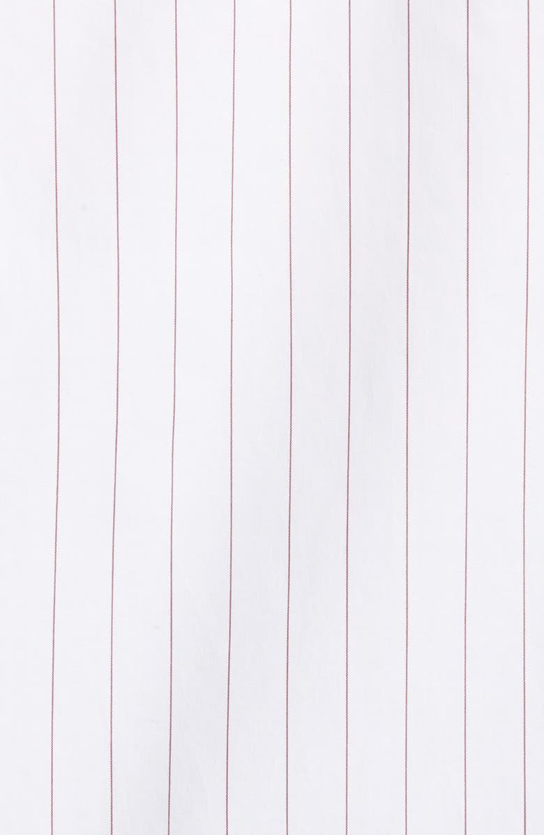 Max Mara Leisure Oversize Pinstripe Button-Up Shirt, Alternate, color, 