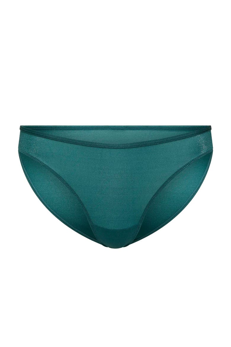 Gianina Cheeky Panties, Alternate, color, Dark green