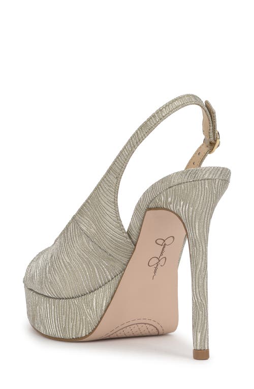 Jessica Simpson Sibilla Slingback Platform Sandal In Multi