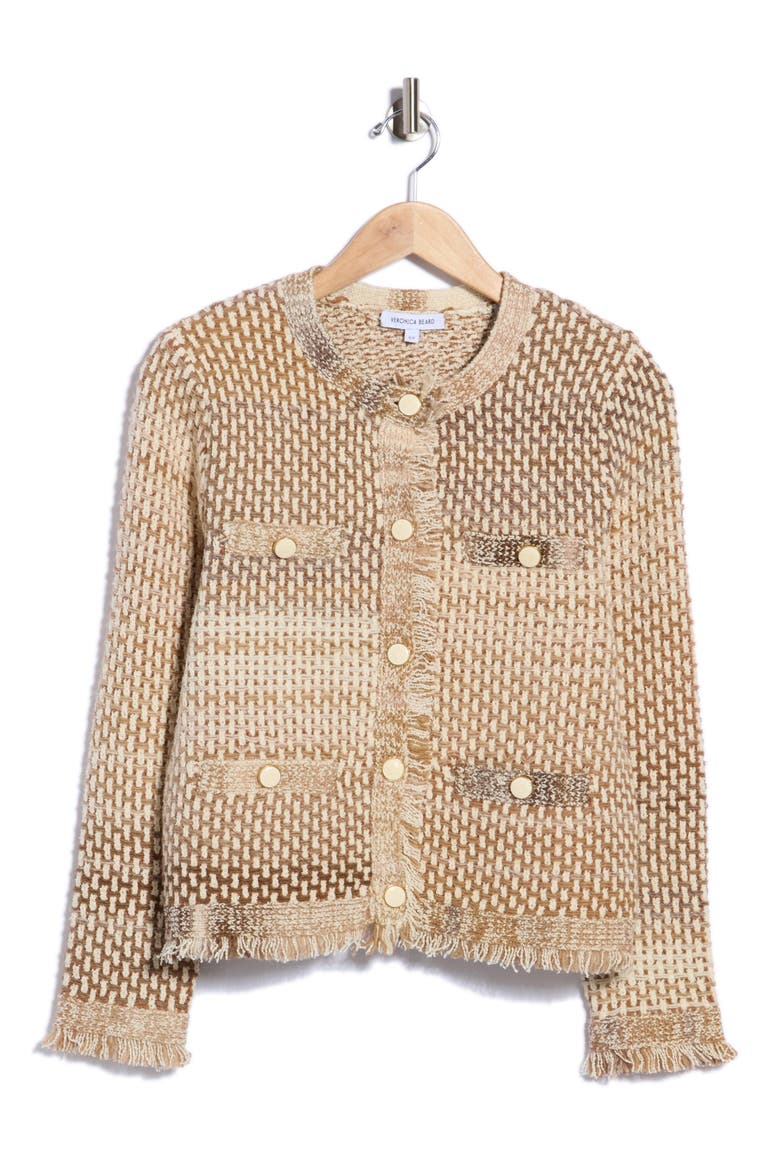 Sariyah Knit Cardigan, Main, color, DESERT KHAKI MULTI