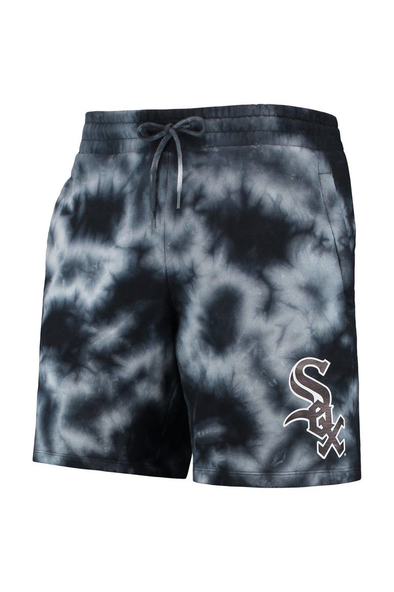 Men's New Era Black Chicago White Sox Team Dye Shorts, Alternate, color, Black