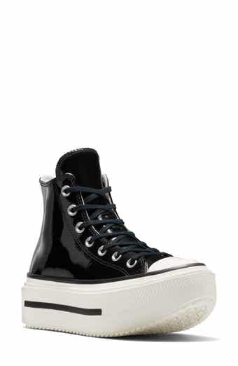 Converse Gender Inclusive Chuck Taylor All Star Lift Double Stack High Top Leather Platform Sneaker
