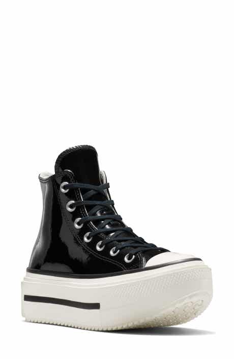 Converse Gender Inclusive Chuck Taylor All Star Lift Double Stack High Top Leather Platform Sneaker