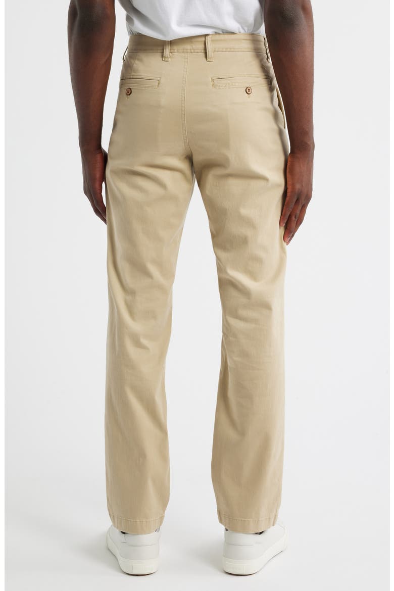 Boracay® Island Flat Front Stretch Chinos, Alternate, color, STONE KHAKI