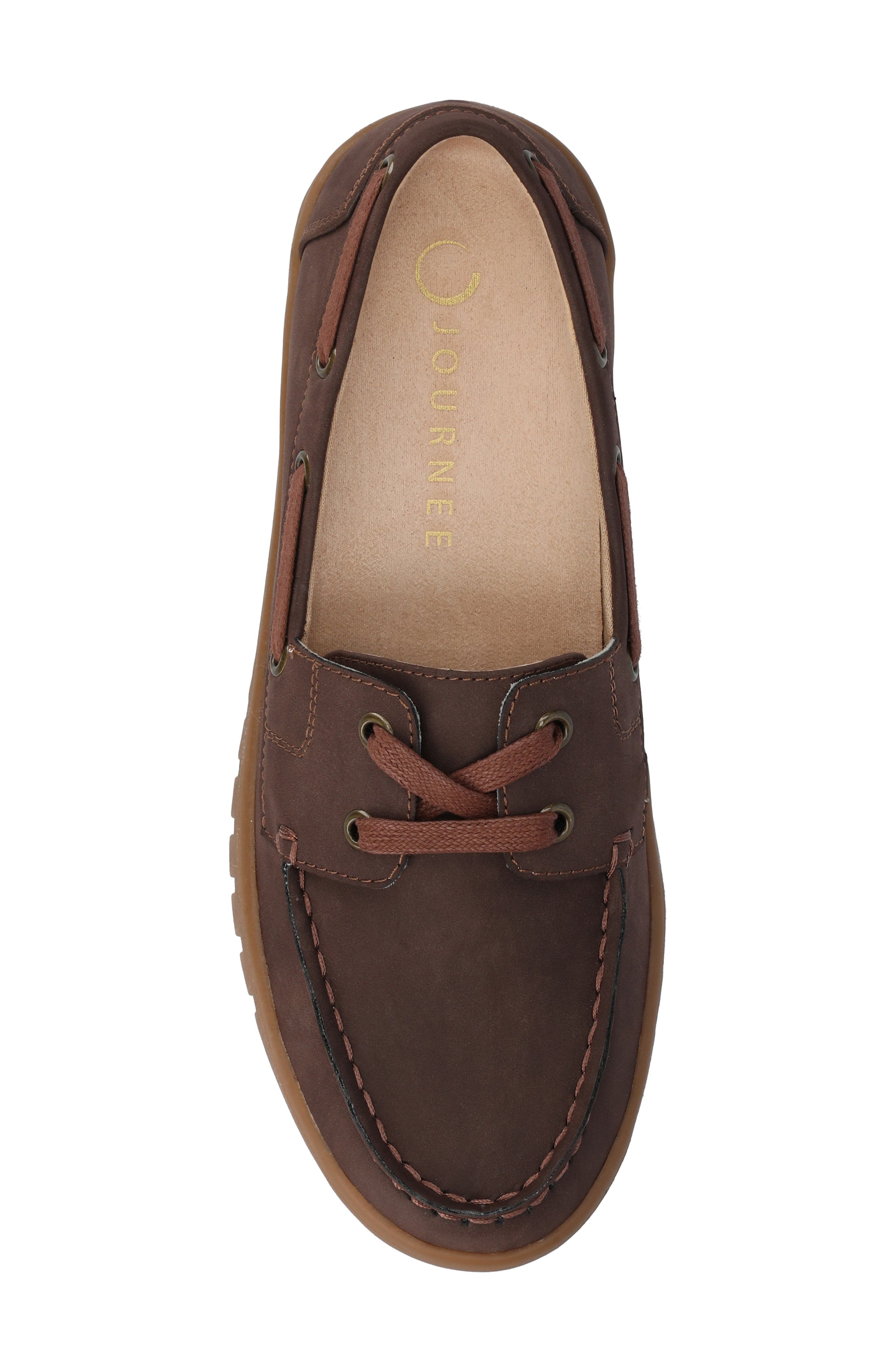 Marion Boat Shoe, Alternate, color, CHOCOLATE