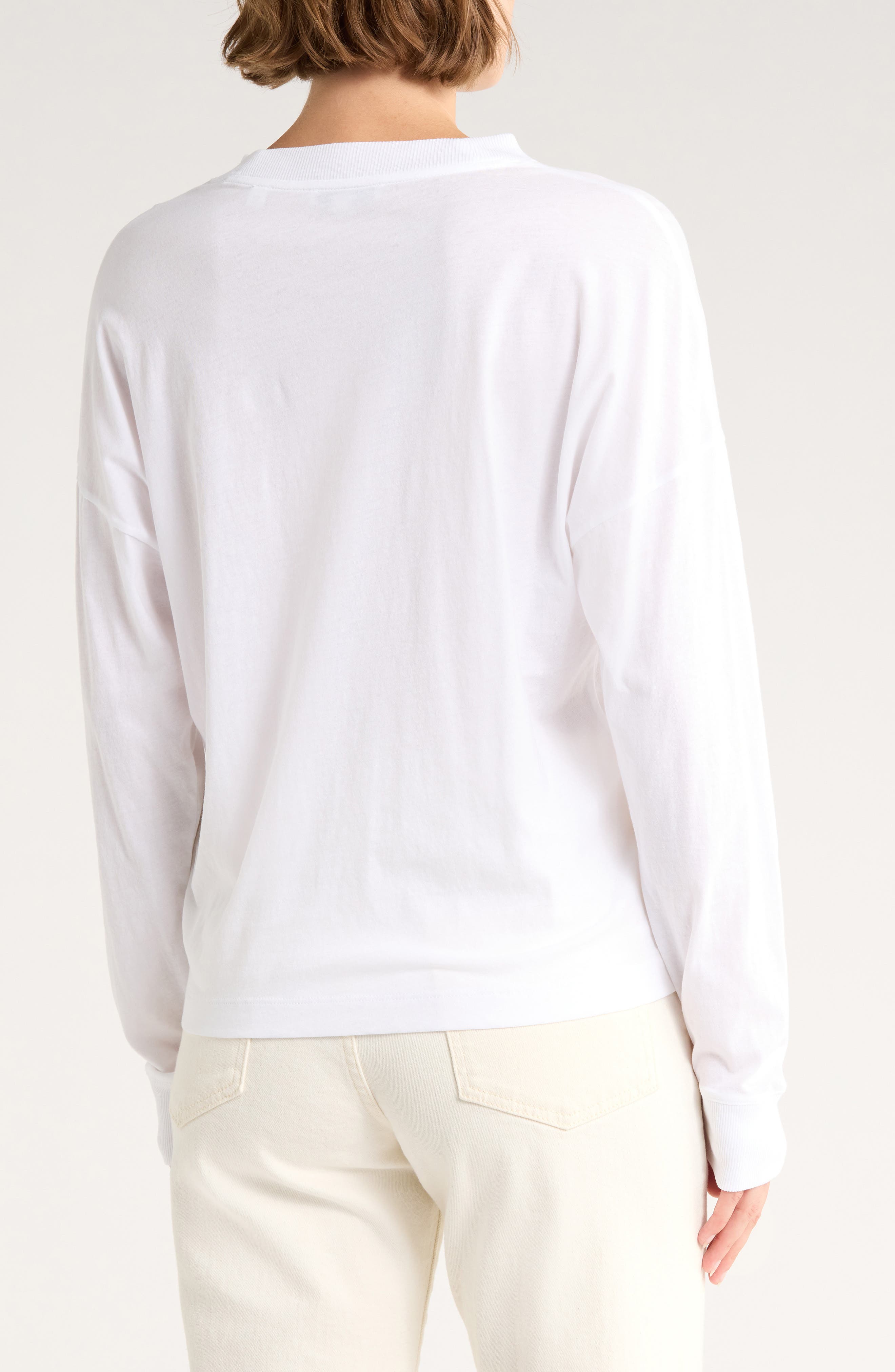 Long Sleeve Drop Shoulder Top - image 4