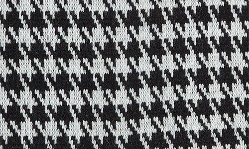 Iris & Ivy Kids' Houndstooth Dress & Cardigan Set In Black