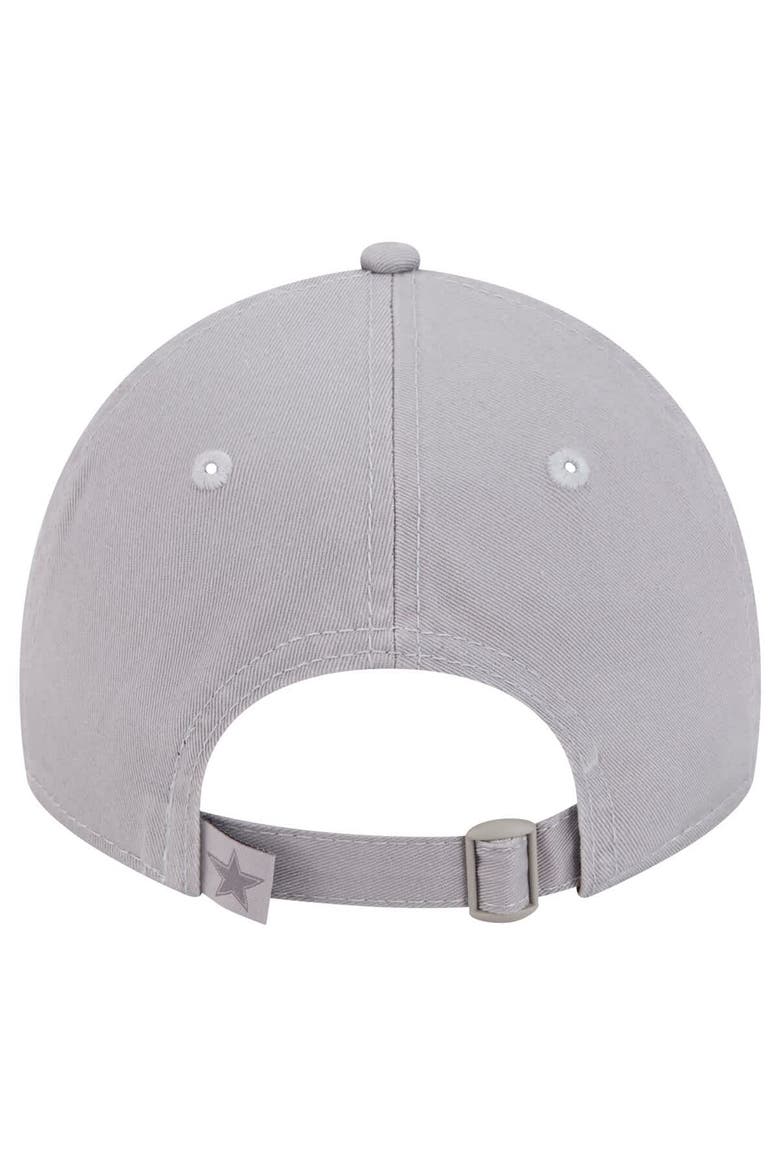 Men's New Era Gray Dallas Cowboys Tonal Color Pack 9TWENTY Adjustable Hat, Alternate, color, Gray