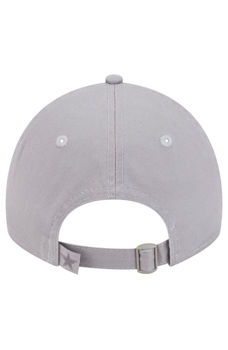 New Era Men's New Era Gray Dallas Cowboys Tonal Color Pack 9TWENTY Adjustable Hat, Alternate, color, Gray