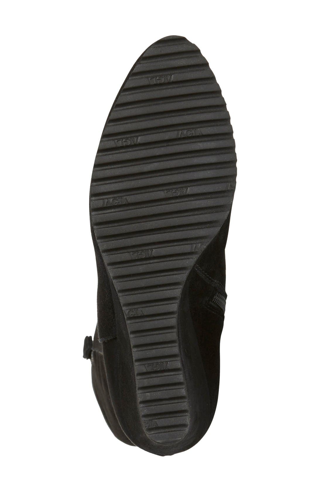 AGL 'Frankie' Tall Wedge Boot, Alternate, color, 