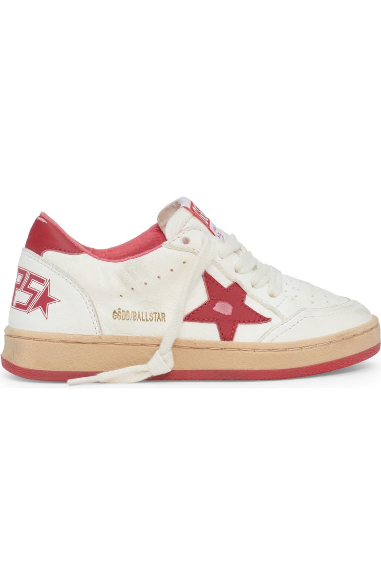 Golden Goose Kids' Ball Star Lace-Up Leather Sneaker, Alternate, color,