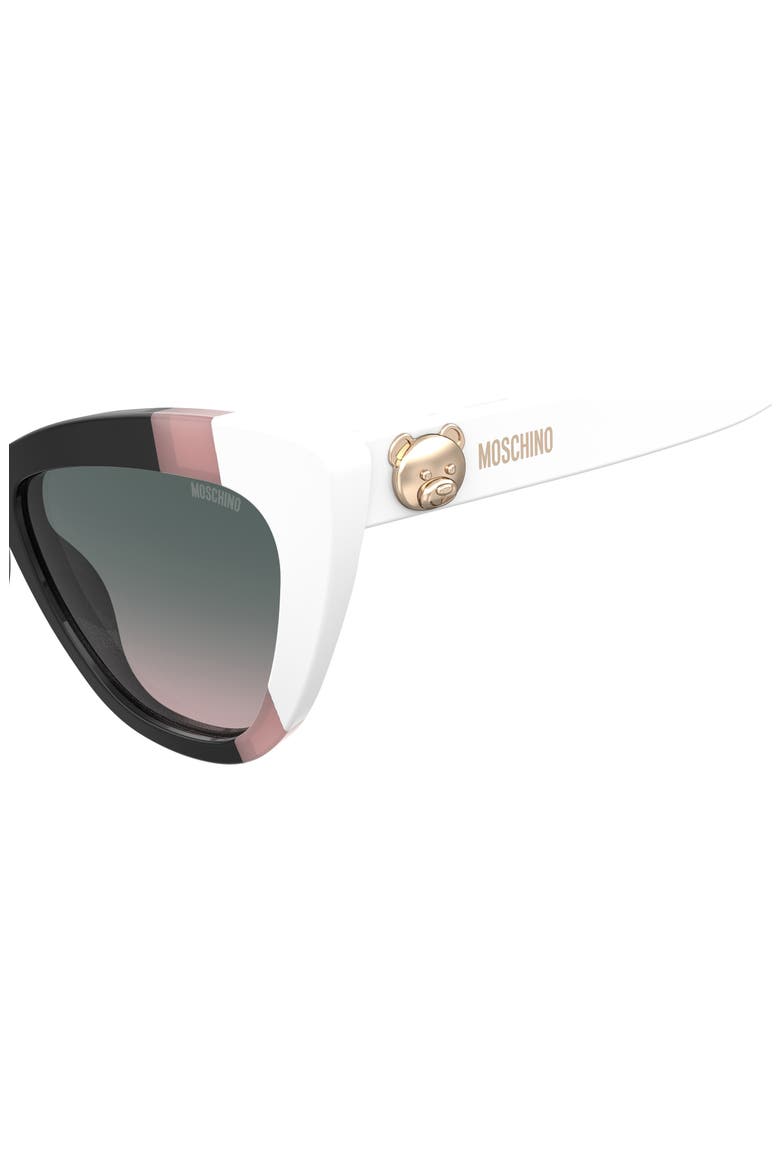 54mm Gradient Cat Eye Sunglasses, Alternate, color, 03H2-JP
