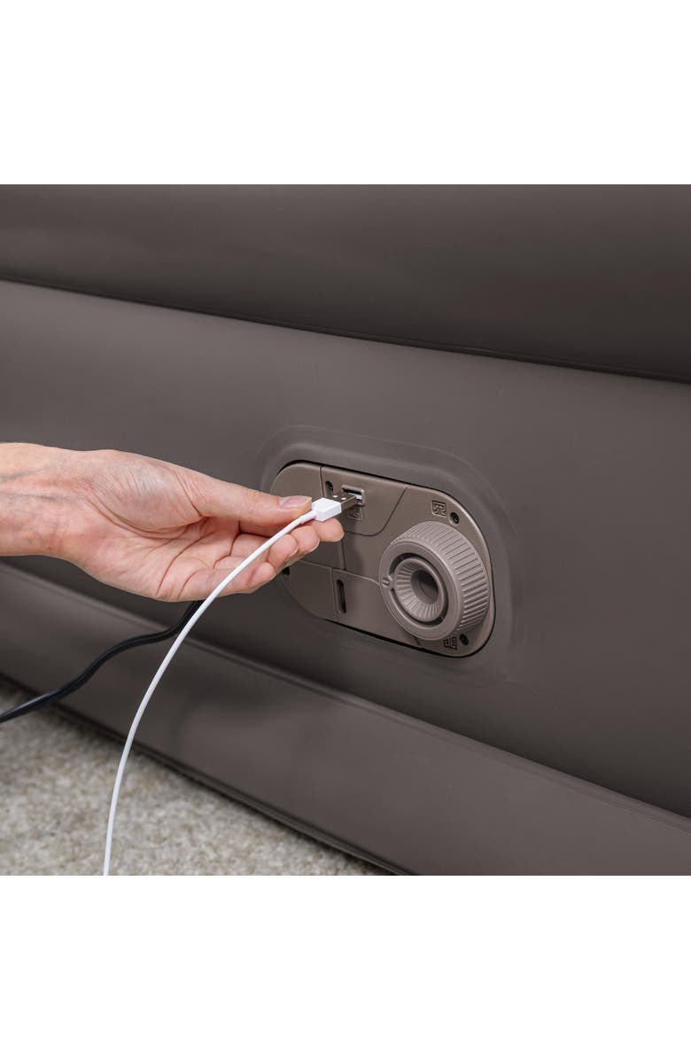 Coleman GuestRest 18 Inch Air Mattress, Queen, Alternate, color, Gray