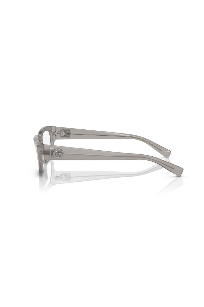 55mm Rectangle optical glasses, Alternate, color, Grey