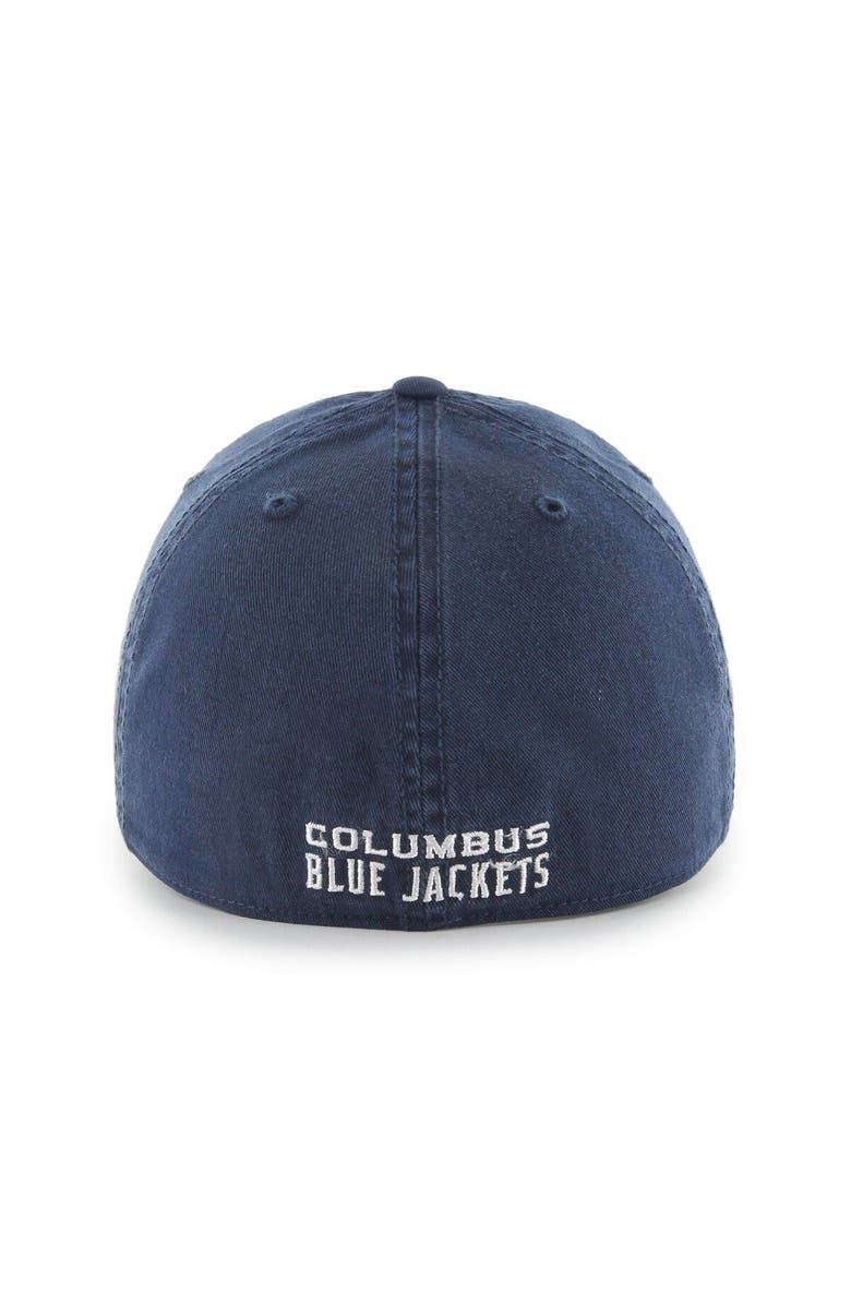 '47 Men's '47 Navy Columbus Blue Jackets Classic Franchise Fitted Hat, Alternate, color, 