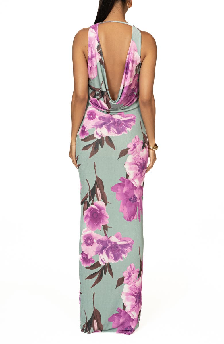 JLUXLABEL Highlights Floral Stretch Dress, Alternate, color, 