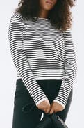 MANGO Basikina Stripe Sweater