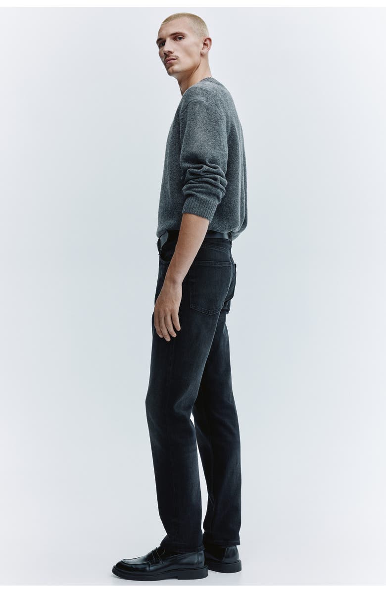 H&M Slim Jeans, Alternate, color, Black