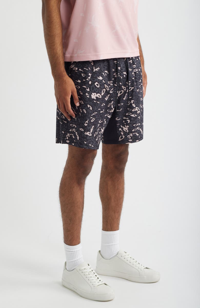 SANTO STUDIO Tempo Tech Shorts, Alternate, color, Black