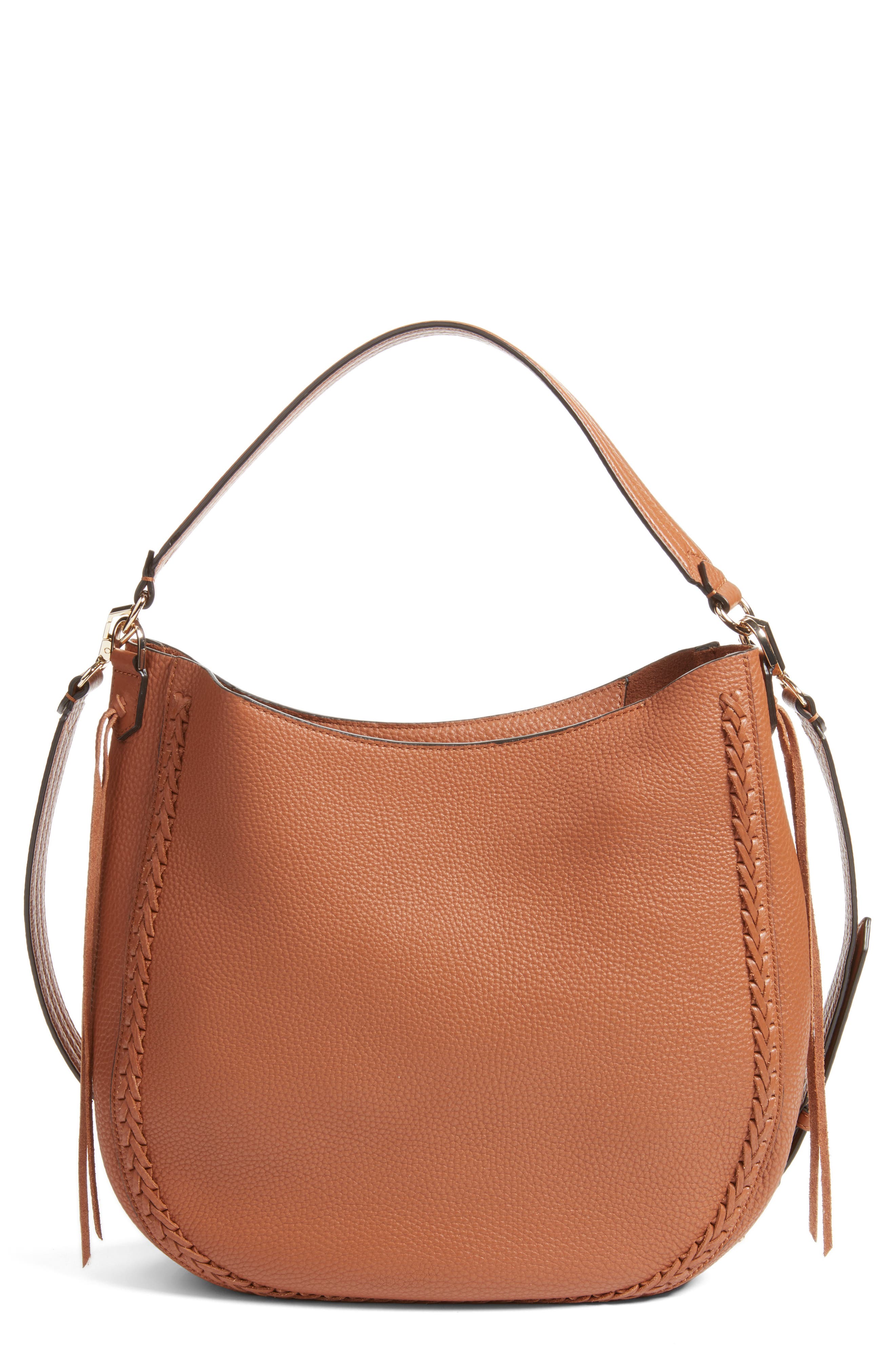 Rebecca Minkoff Unlined Convertible Whipstitch Hobo, Main, color, 