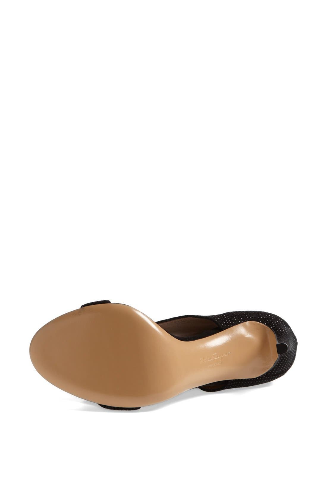 FERRAGAMO Salvatore Ferragamo 'Pellas' Suede Sandal, Alternate, color, 