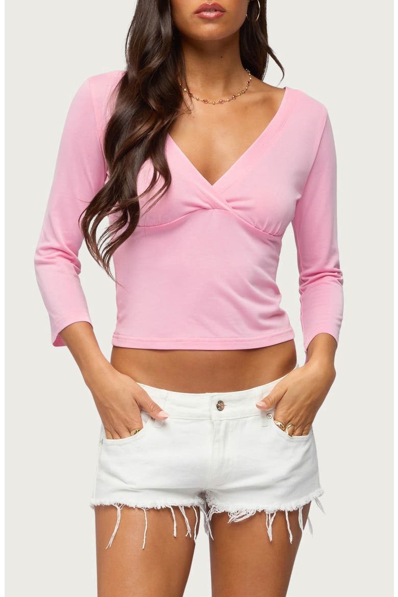 Mar Crop Top, Main, color, PINK