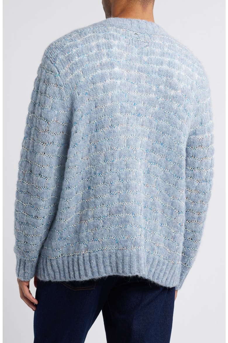 Raga Embroidered Cardigan, Alternate, color, BLUE