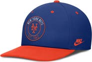 Nike Men's Nike Royal/Orange New York Mets Cooperstown Collection Pro Dri-FIT Snapback Hat