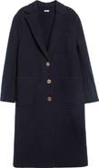Thom Browne Bell Sleeve Virgin Wool Coat