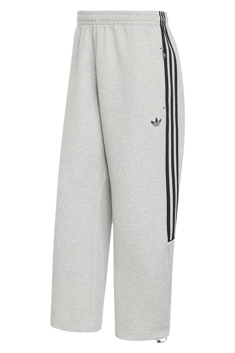 Spacer Open Hem Sweatpants, Alternate, color, MEDIUM GREY HEATHER