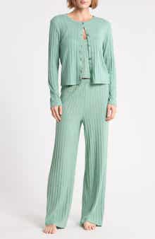 Cardigan, Camisole and Pants 3-Piece Set