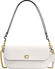 COACH Brook Refined Calf Leather Flap Chain Bag