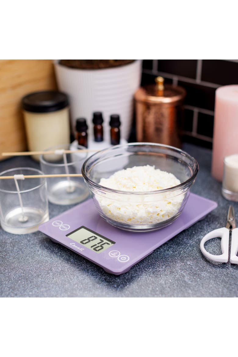 Arti Classic Glass Digital Scale, Alternate, color, Classic Violet
