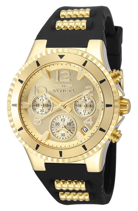 Women's Blu Lady Silicone Strap Quartz Watch, 39mm