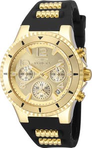 INVICTA Women's Blu Lady Silicone Strap Quartz Watch, 39mm