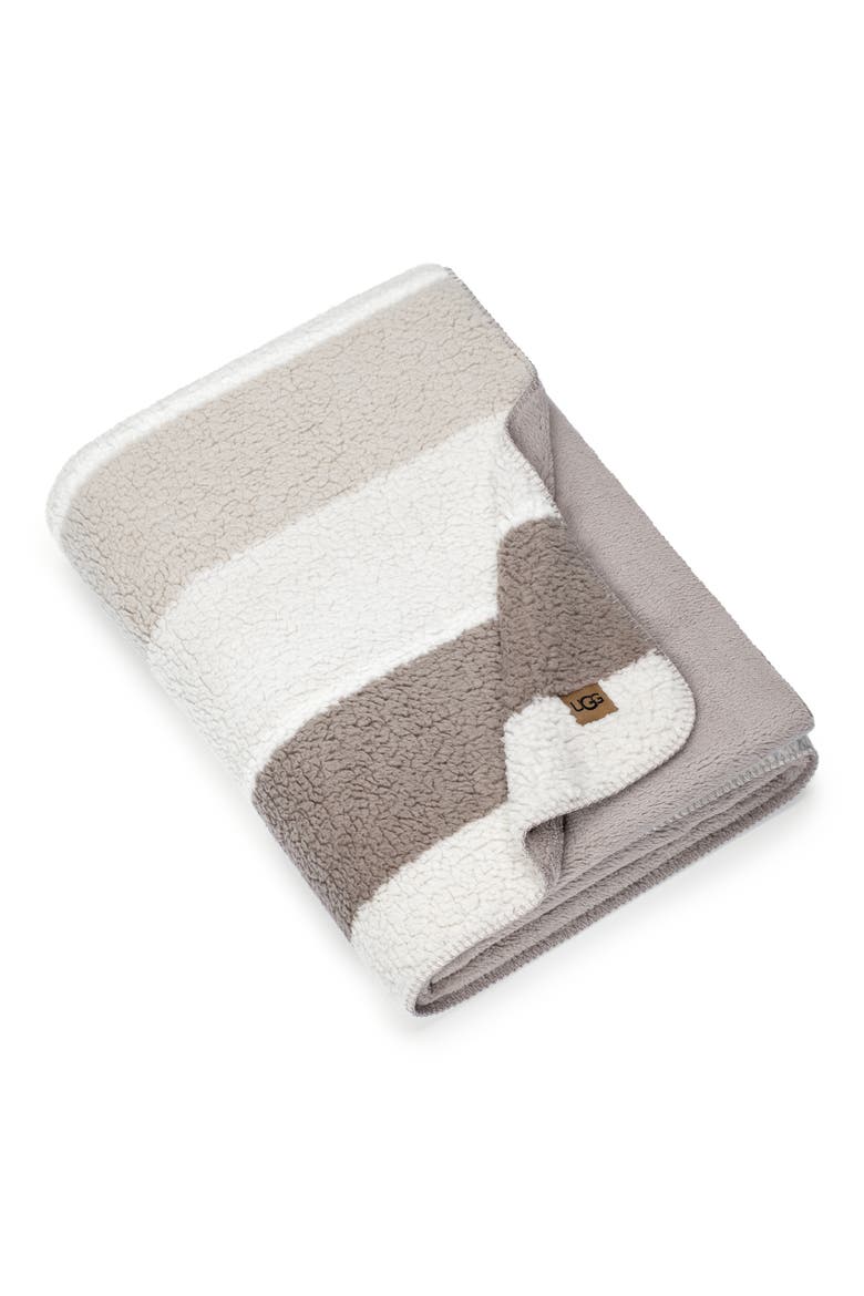 Rosaleen Throw Blanket, Main, color, OYSTER