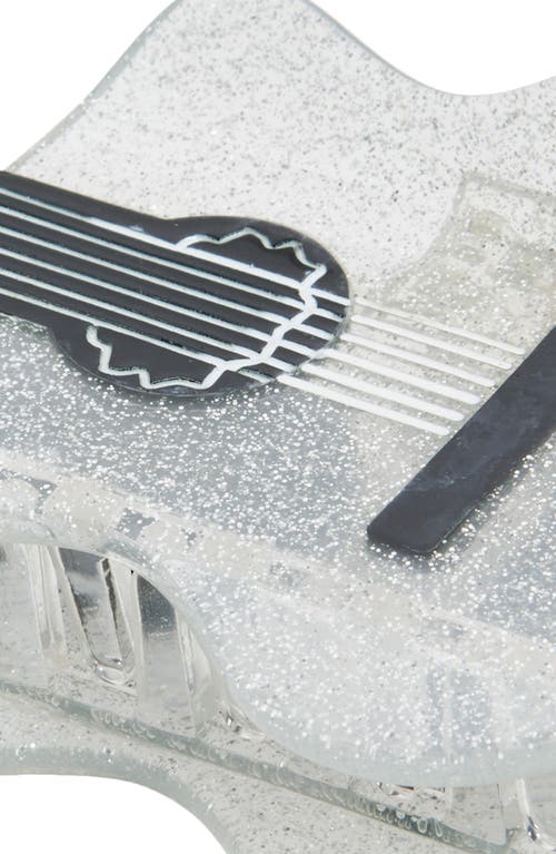 Solar Eclipse Guitar Claw Clip In Silver