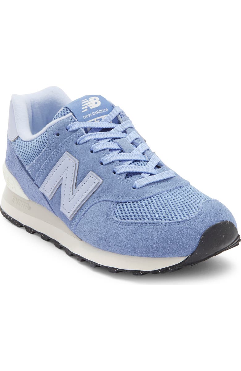 New Balance 574 Sneaker, Main, color, Blue Indigo/Nb White