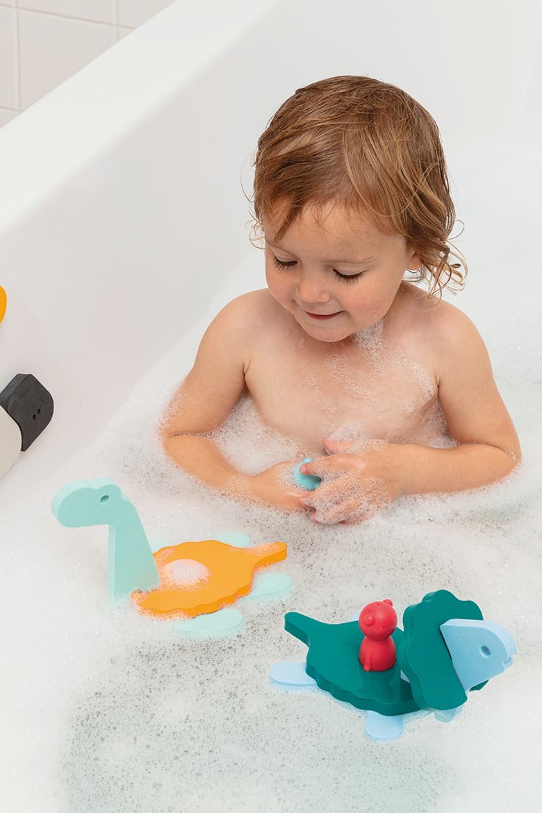 Puzzle Friends Dino World Floating Dinosaur Bath Puzzle, Alternate, color, Multi