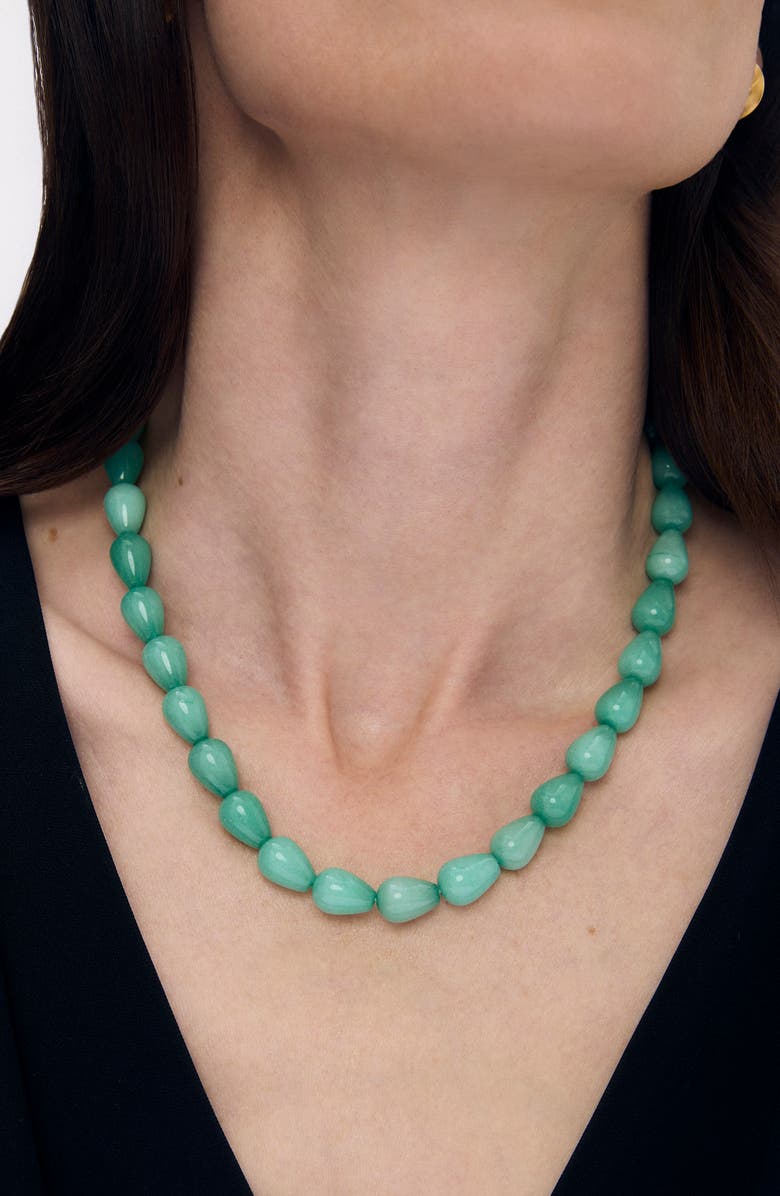 Dean Davidson Samui Beaded Necklace, Alternate, color, Banyan Green