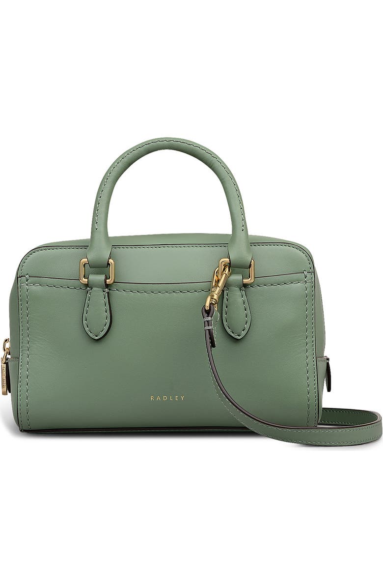 Radley Mini Portland Way Zip Top Handle Bag, Main, color, Pistachio