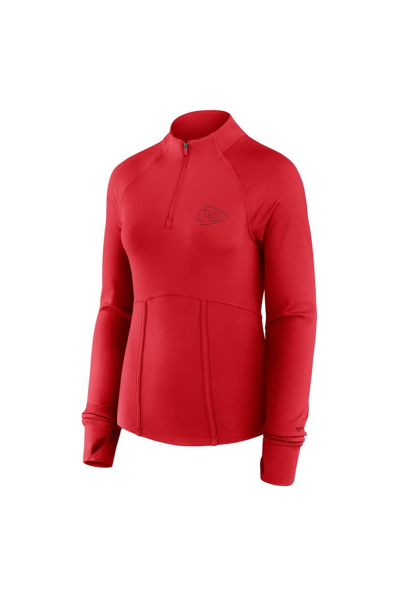 Women's Fanatics  Red Kansas City Chiefs Elements Quarter-Zip Jacket, Alternate, color, Red