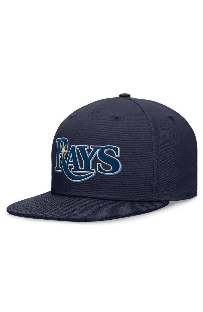 Nike Men's Nike Navy Tampa Bay Rays Performance Fitted Hat, Main, color, Navy