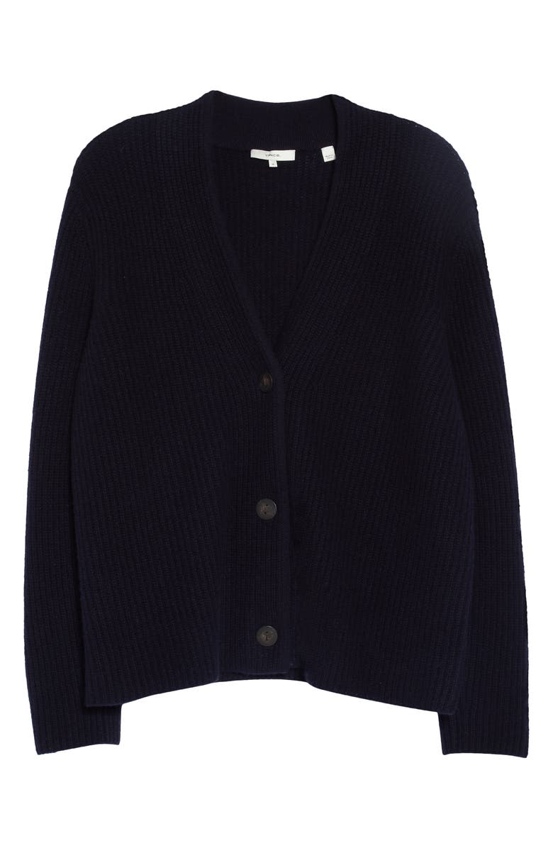 Vince Women's Wool & Cashmere Cardigan, Alternate, color, Coastal
