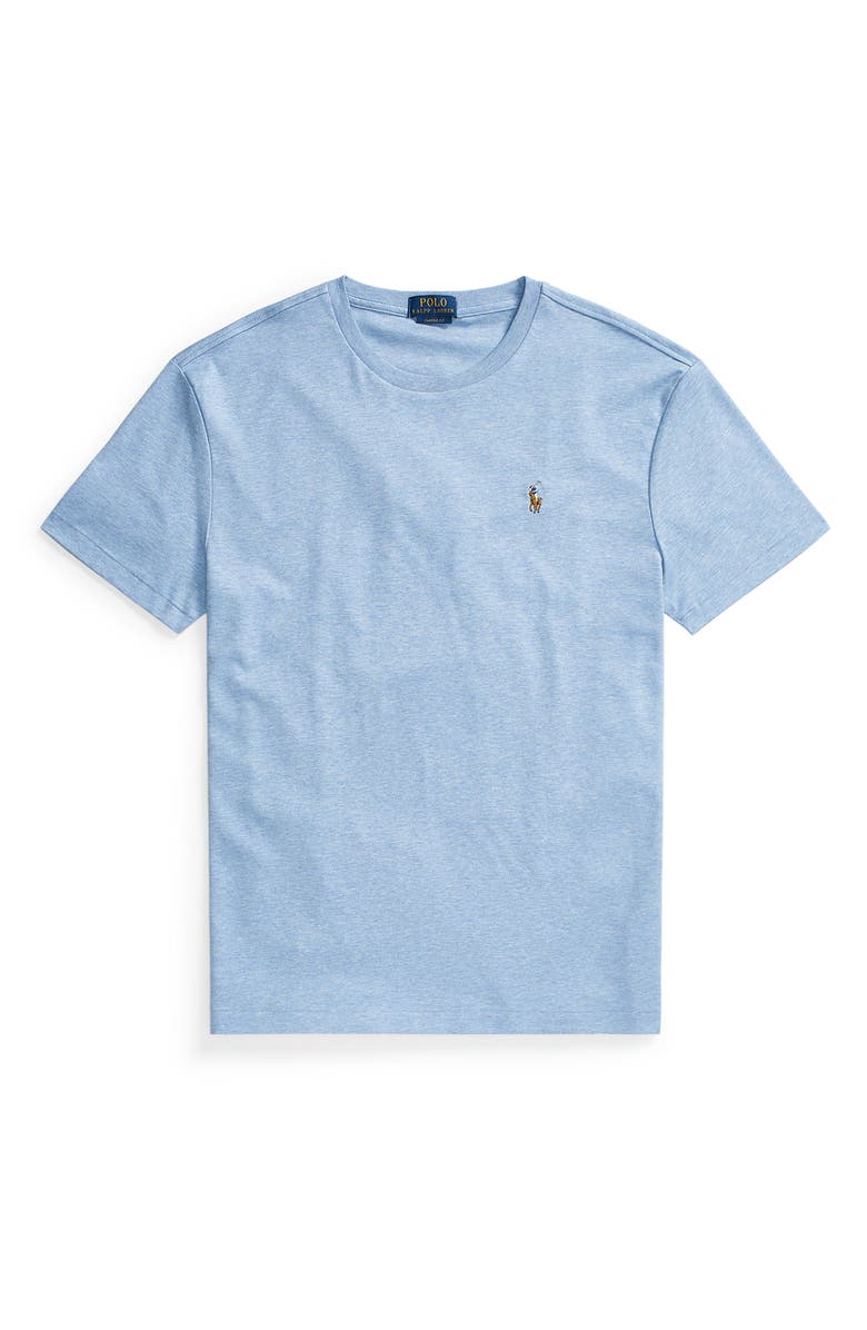 Polo Ralph Lauren Classic Fit Cotton Crewneck T-Shirt, Alternate, color, Isle Heather