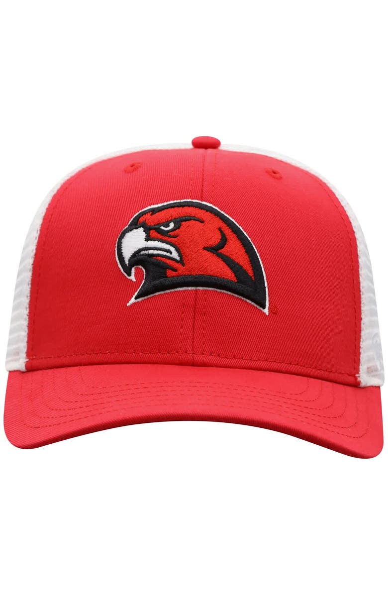 TOP OF THE WORLD Men's Top of the World Red Miami University RedHawks Trucker Adjustable Hat, Alternate, color, 